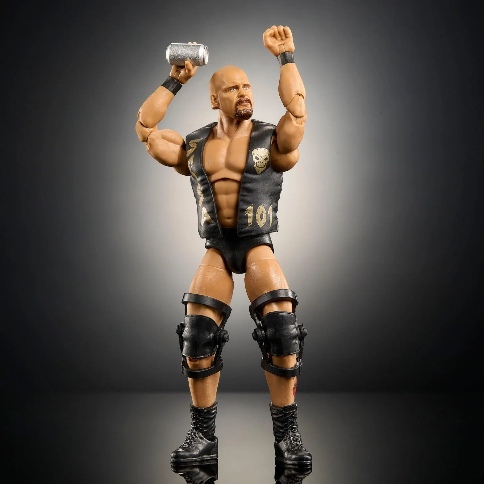 WWE Stone Cold Steve Austin Elite Greatest Hits 8 Figurine de lutte