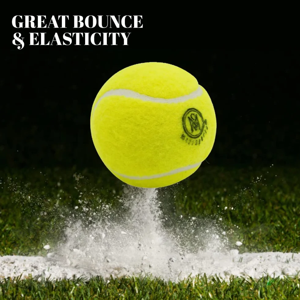 Balles de Tennis de Cricket en Caoutchouc Lourd