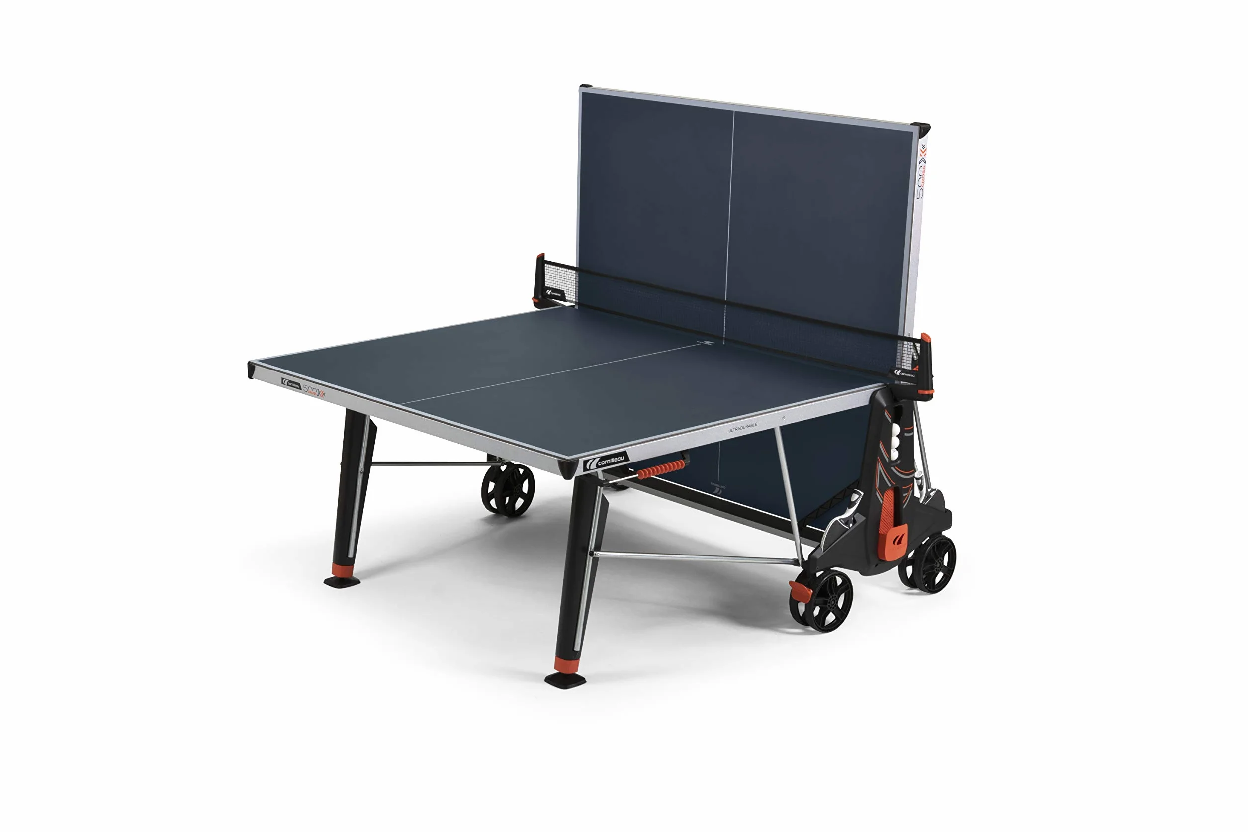 Cornilleau 500X Table de Ping Pong d'Extérieur Loisir 6mm Bleu Noir