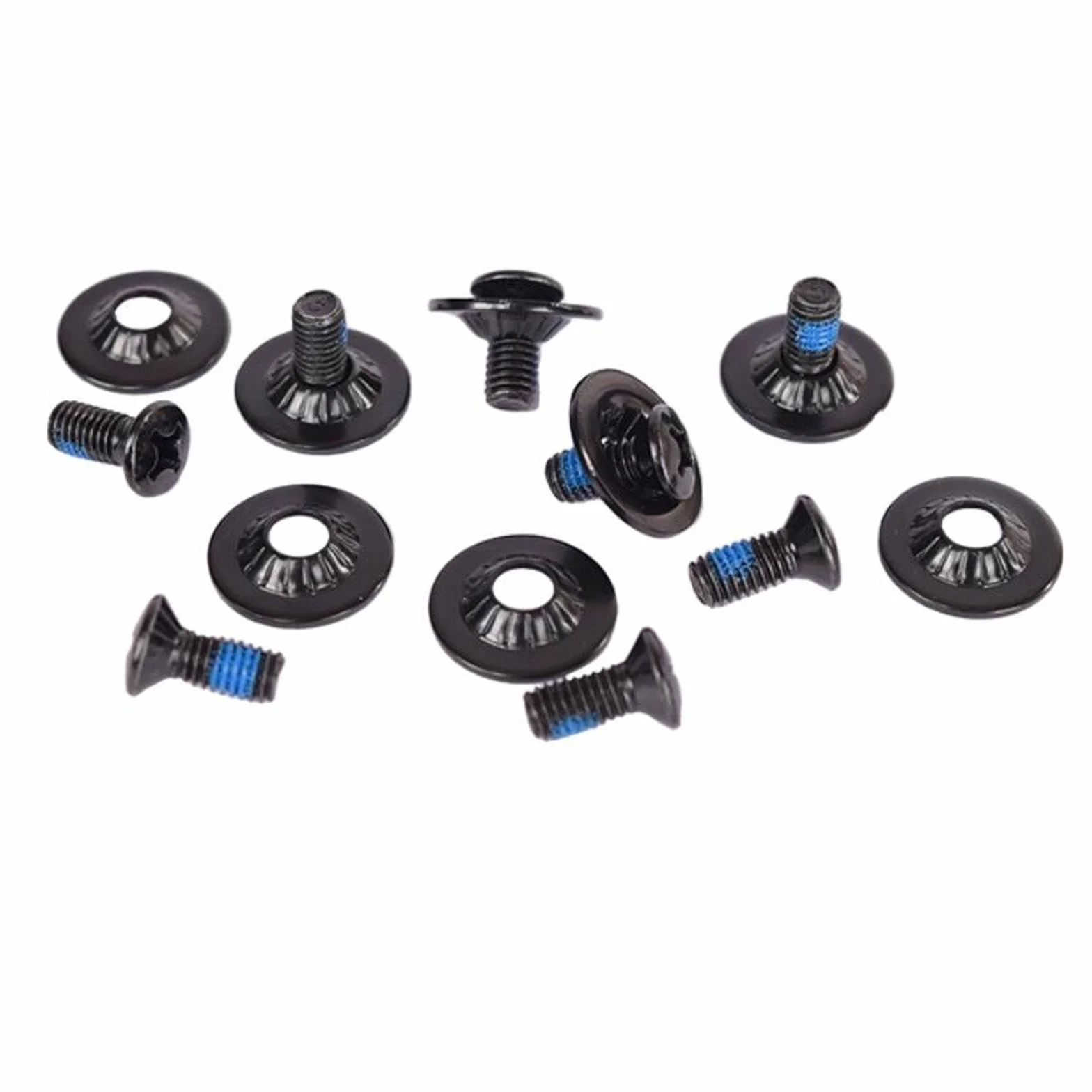 Kit de Vis de Fixation de Snowboard en Acier Inoxydable avec Rondelles Antidérapantes