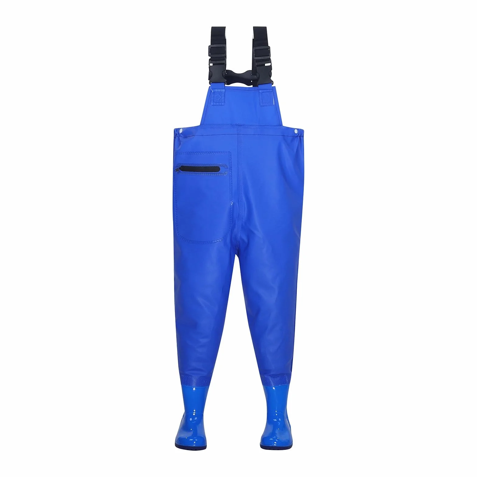 Cuissardes imperméables enfants avec bandoulière réglable – Pantalon pêche caoutchouc antidérapant garçons filles