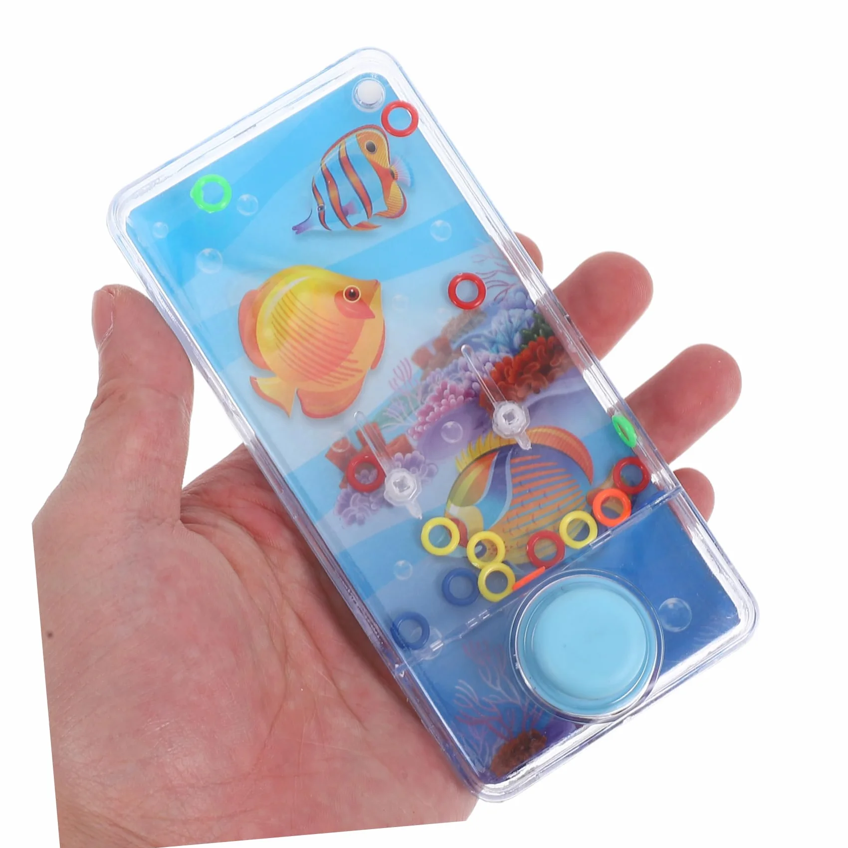 BESPORTBLE 2 Pièces Jeux Eau Anneaux pour Garçon Fille Intellectuels Amusants Jeu Adresse Aquatique Portable