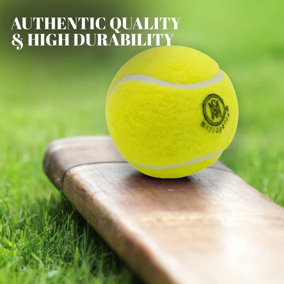 Balles de Tennis de Cricket en Caoutchouc Lourd