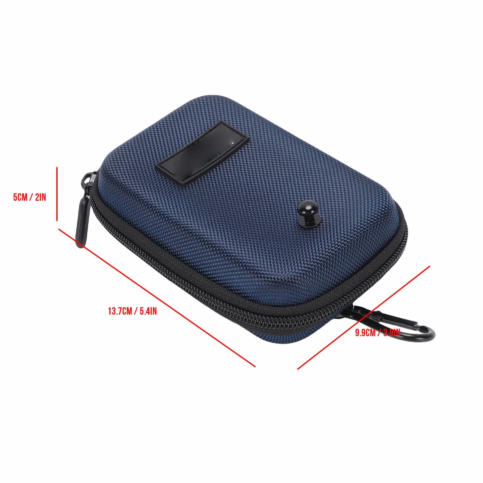 Étui Rigide EVA pour Télémètre, Sac de Transport Résistant aux Chocs, Bleu