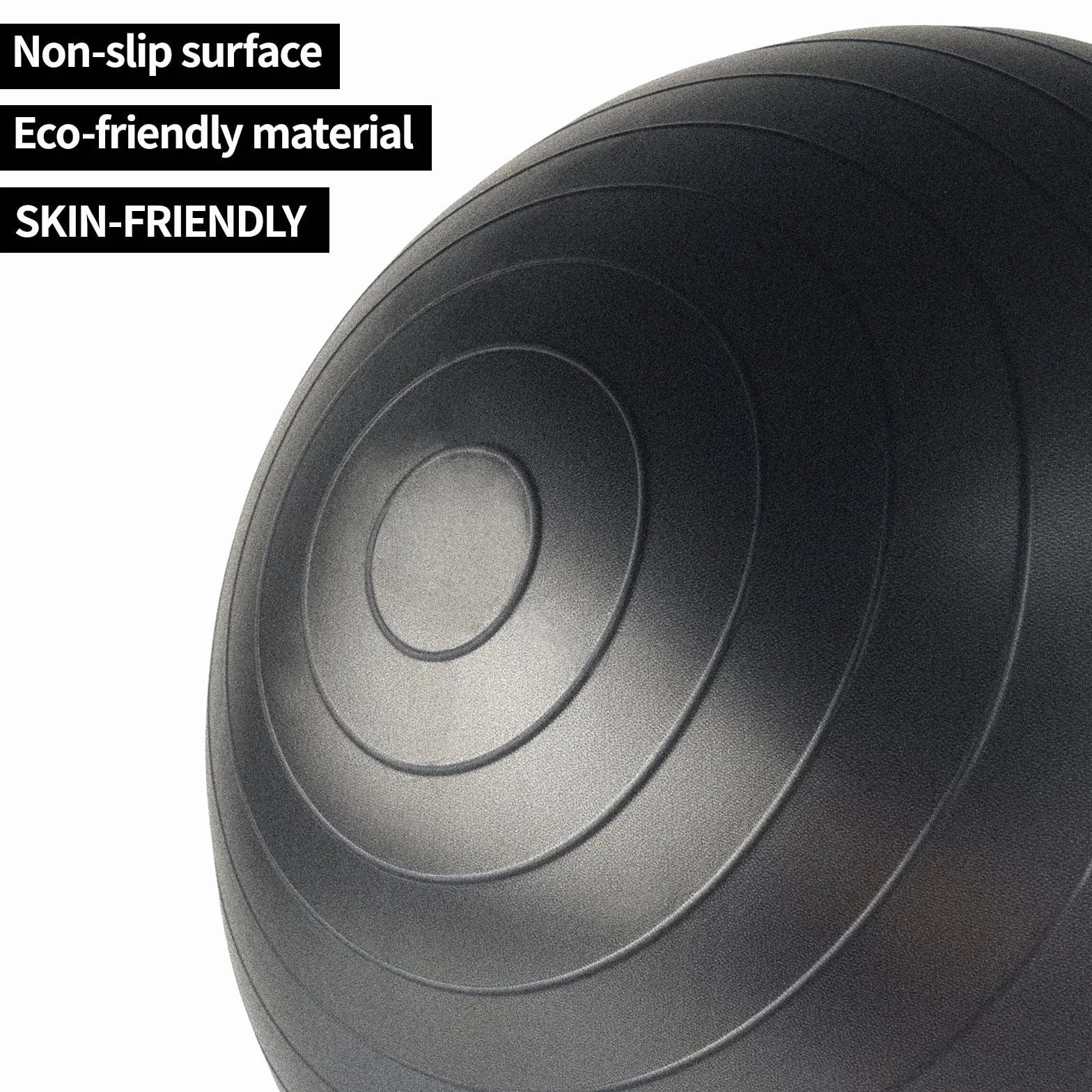 Ballon de Grossesse Fitness 65 CM Anti-éclatement Anti-Dérapant Swiss Ball Gym Yoga