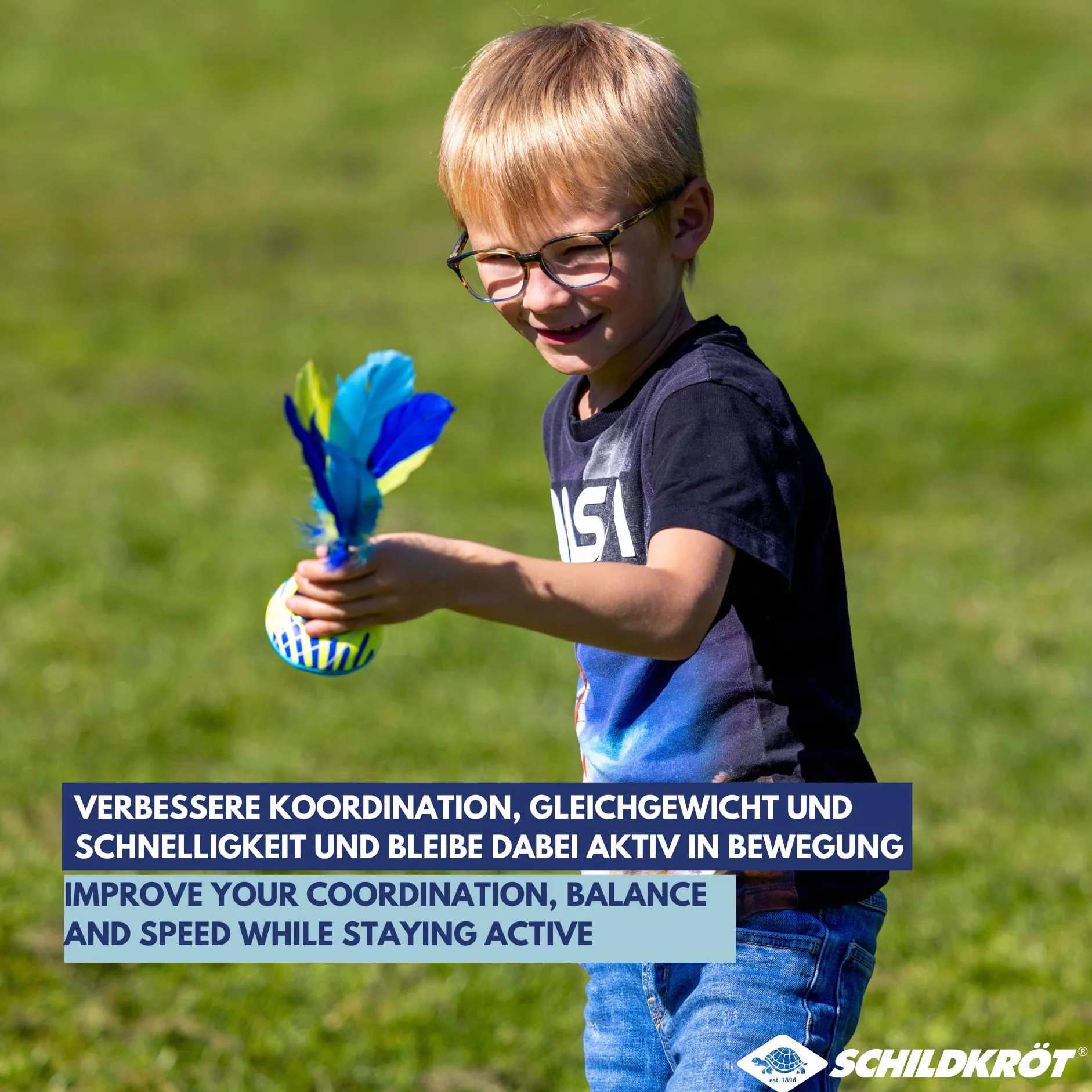 Schildkröt Neoprene Peteca Volant de Main à Surface Souple pour Loisirs extérieurs Enfants Adultes