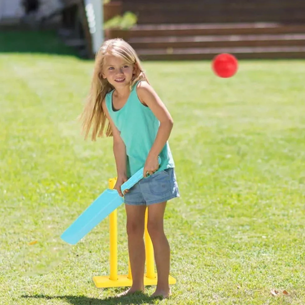 Dianzan Jouets De Cricket en Plastique, Ensemble De Sport pour Enfants