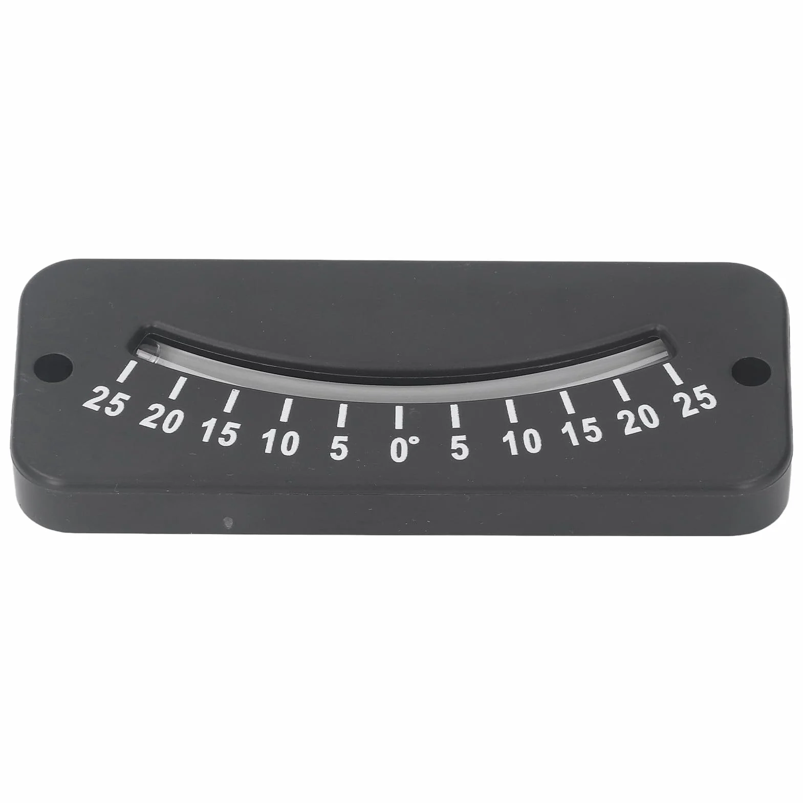 Inclinomètre de Guidon 25° Mini Inclinomètre d'Angle ABS pour Moto