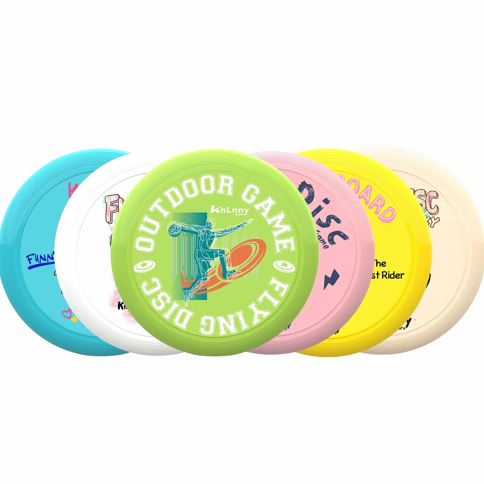 Disque Volant 175 g – Jeux en Plein air Camping Loisirs de Plage Adultes Enfants