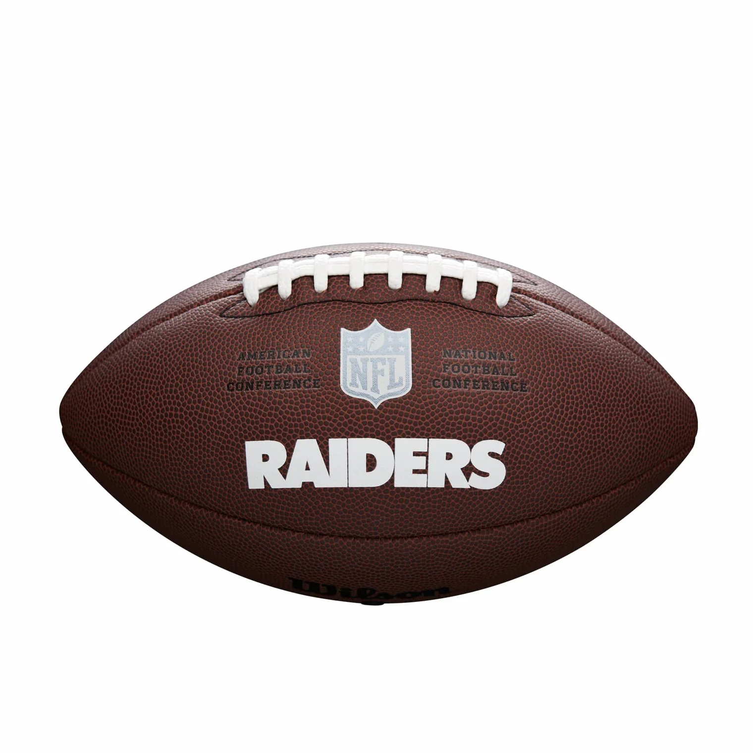 Wilson Ballon de Football Américain NFL Team Logo Taille Officielle Cuir Composite
