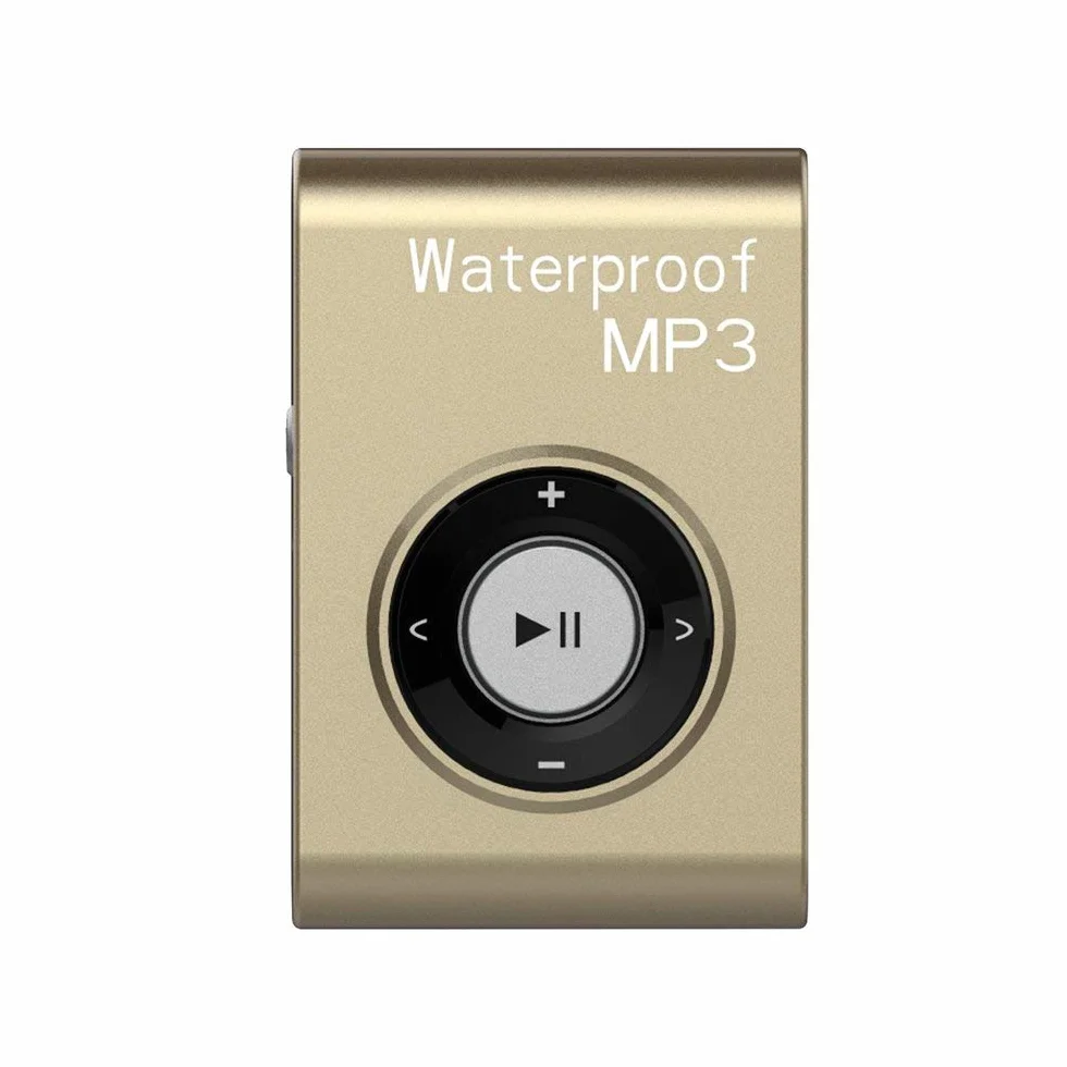 Lecteur MP3 étanche IPX8 8 Go Sport Natation Course Plongée Surf Musique Radio FM Shuffle