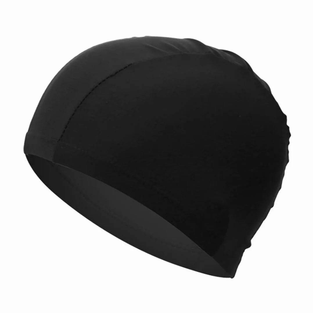 Bonnet de Bain en Tissu Élastique Confortable pour Femme Homme
