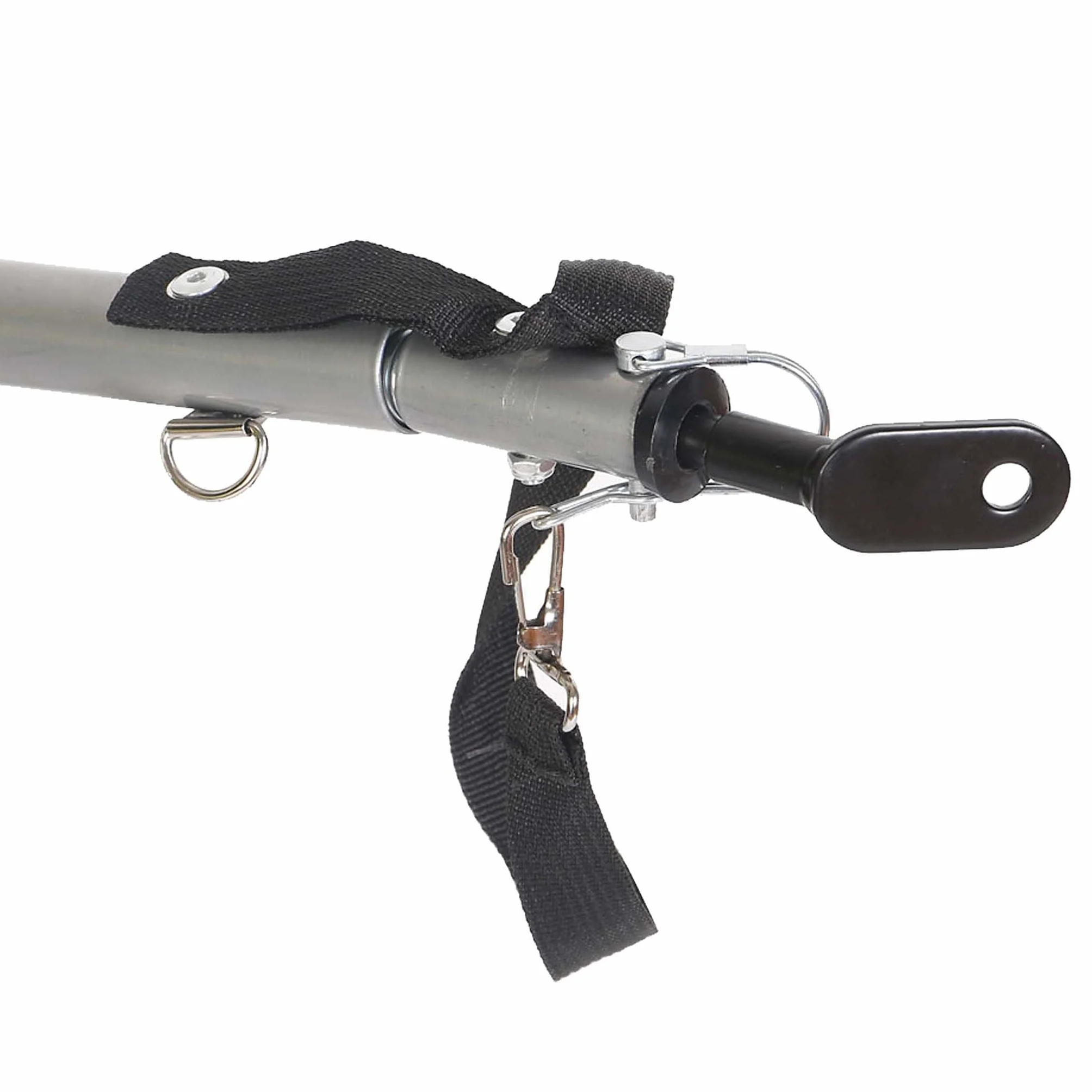 Wiltec Remorque de vélo pour Chien 2200x700x780 mm Capacité 40 kg Poussette à attelage Embrayage Rotatif de sécurité Moustiquaire Tissu Anti-Pluie
