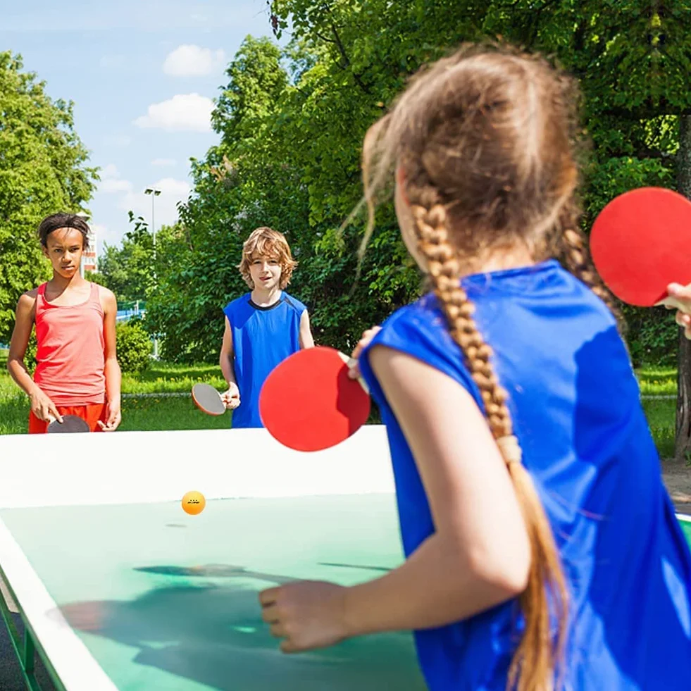 Raquette de Tennis de Table, Set de Ping Pong pour Famille, École et Club