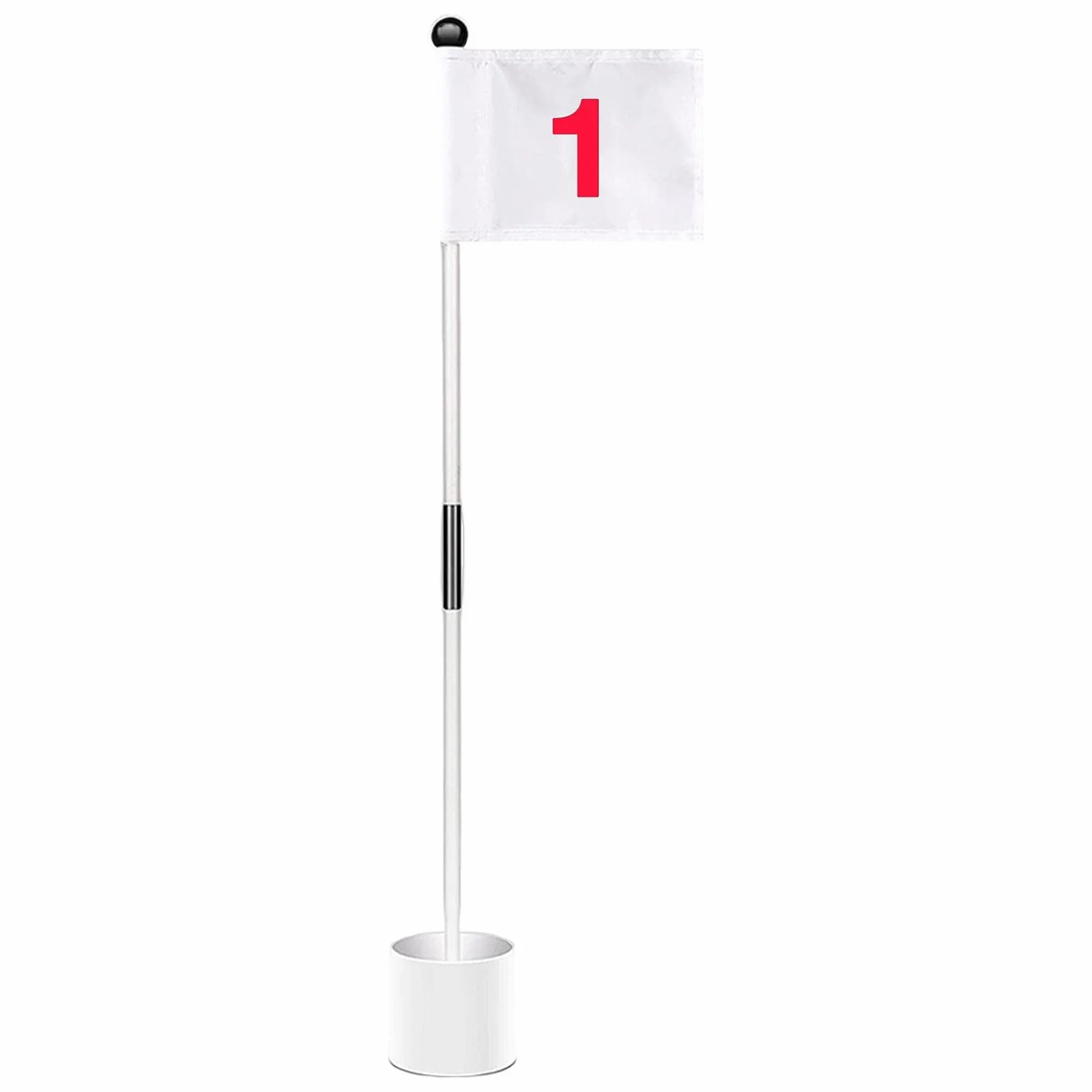 Drapeaux De Golf, Tasse D'entraînement avec Drapeau, Ensemble De Mât De Drapeau Vert Et Coupes À Trous