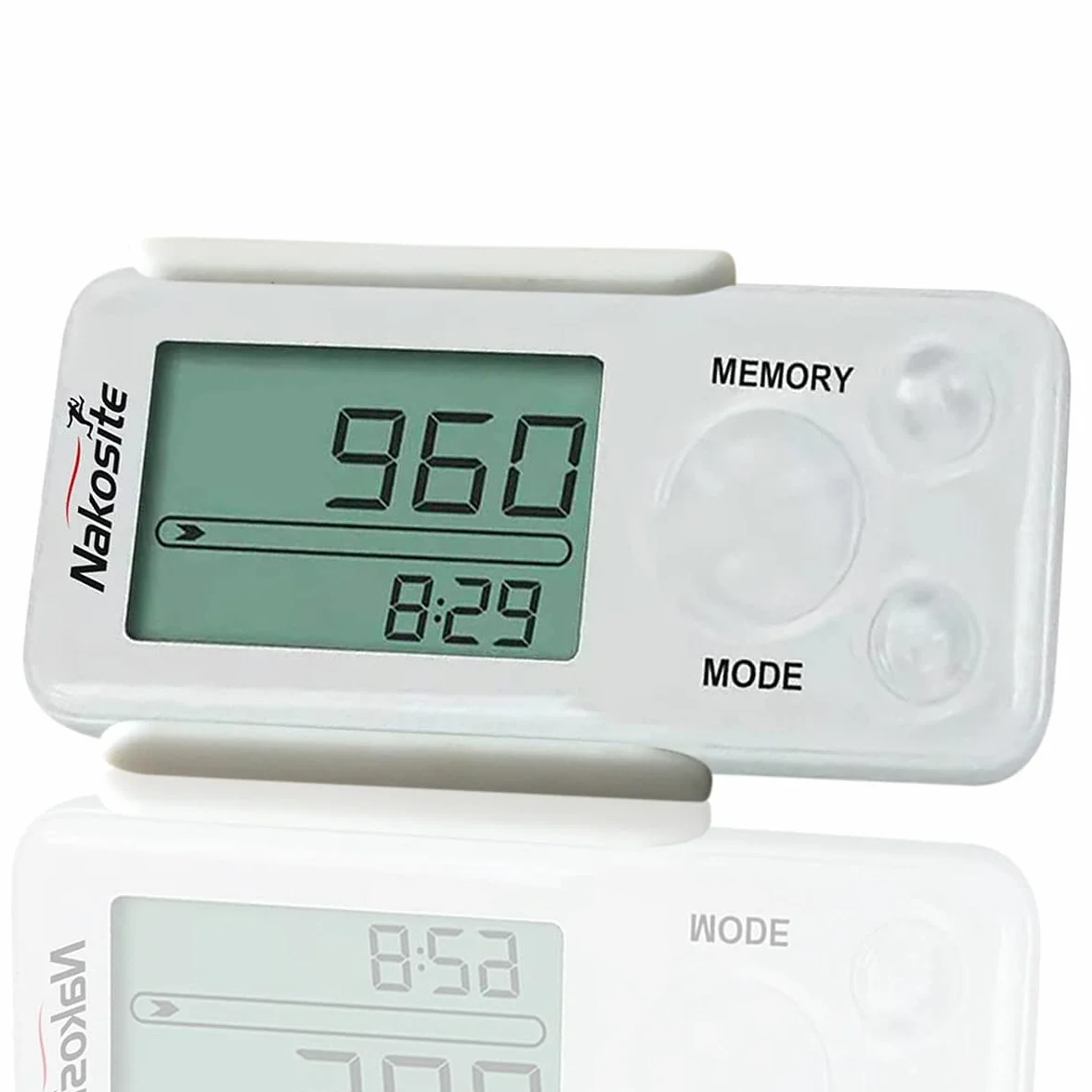 Podometre Marche Non connecté pour Femme Homme Enfant Compteur De Pas Distance Calories Clip Lanière
