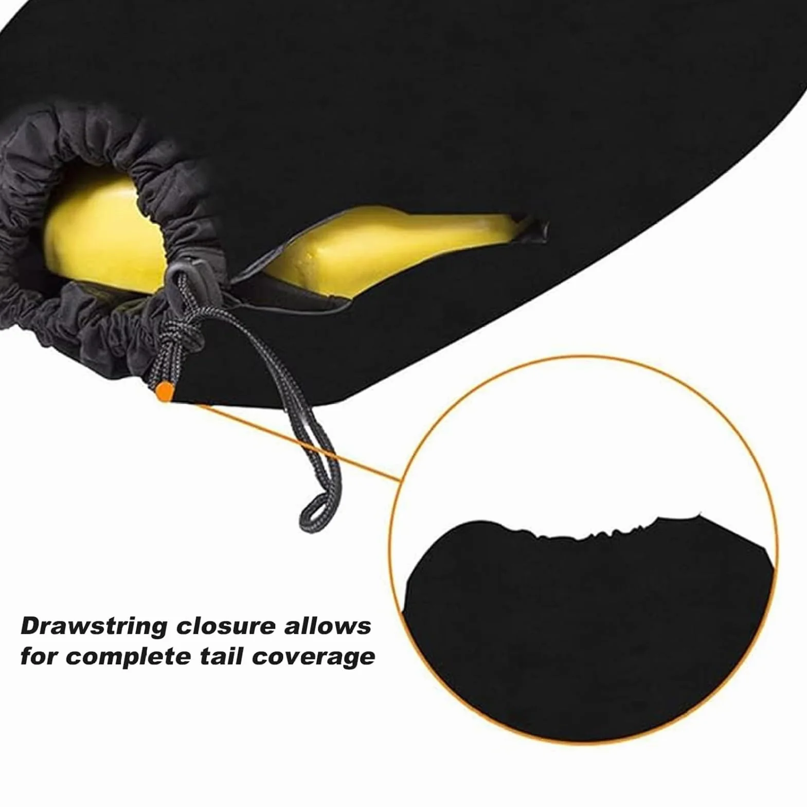 Housse de surf Sac de transport avec cordon de serrage pour bodyboard et planche de surf protection rangement sports nautiques