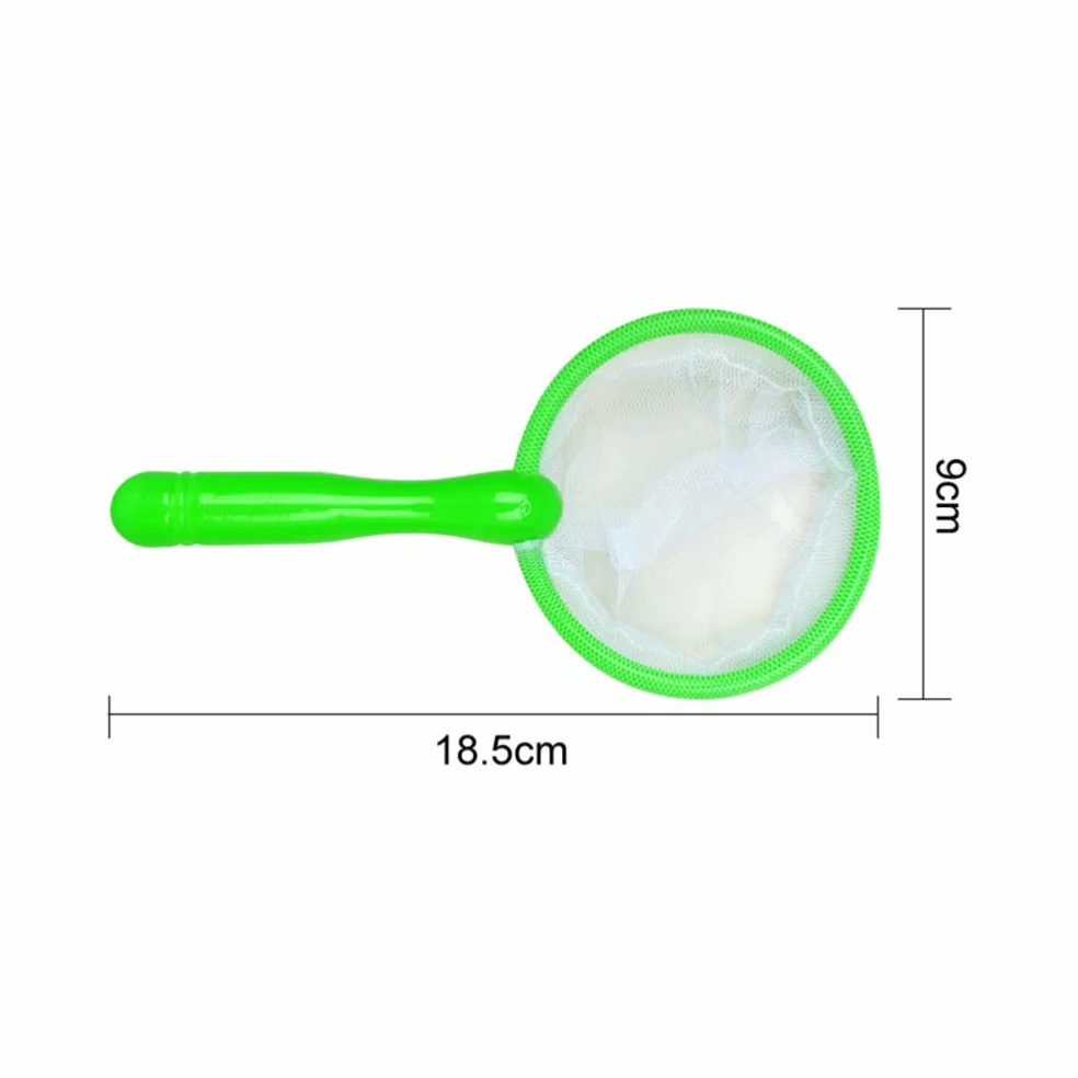 TOYANDONA Filet de Pêche Mini Plastique pour Enfants 10 Pièces