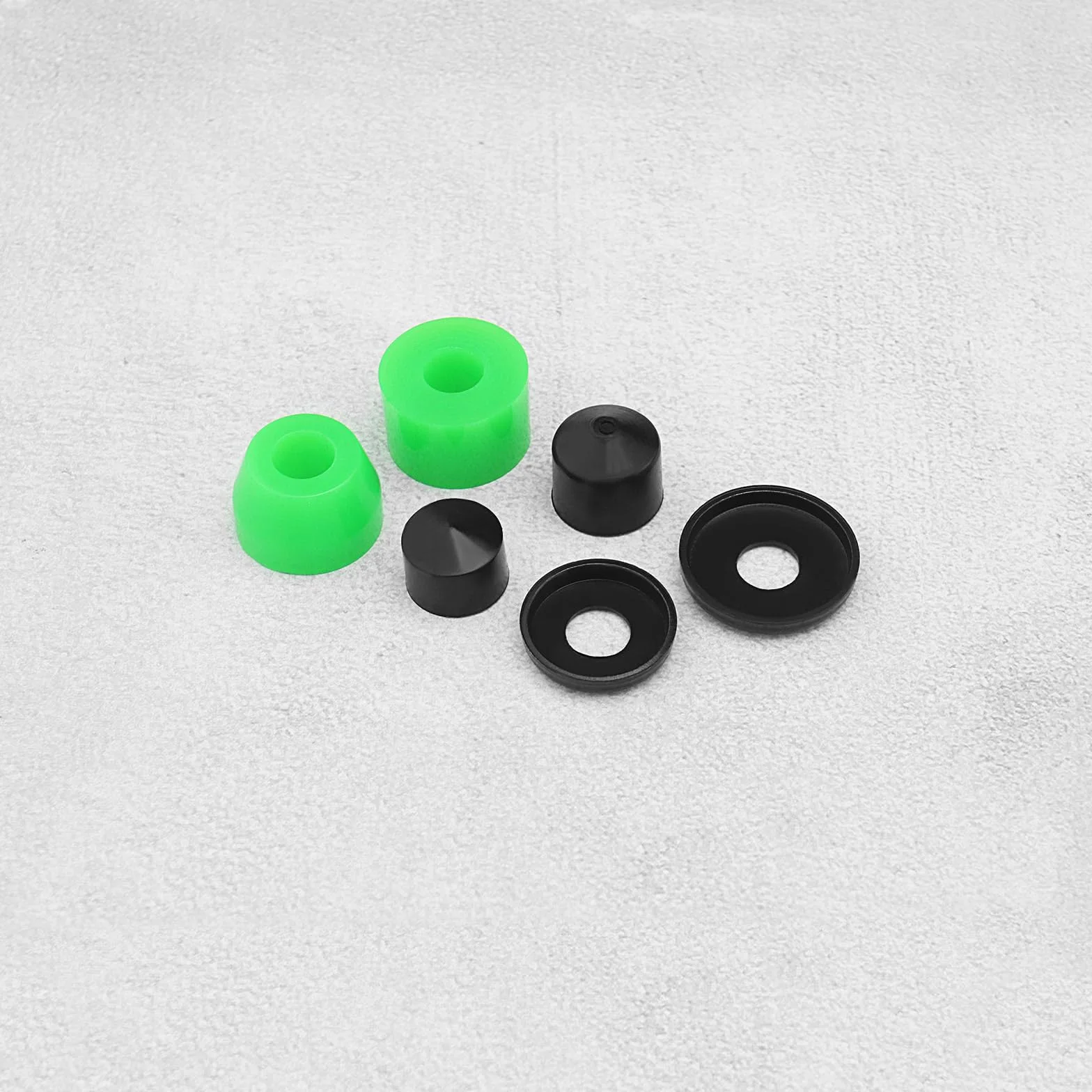 Kit de Reconstruction de 12 pièces de bagues de Camion Long 90 A en polyuréthane avec amortisseurs pour Skateboards