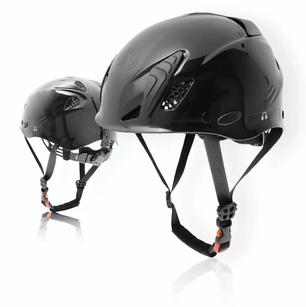 Casque léger avec Coque en ABS Noir Universelle 52-63cm