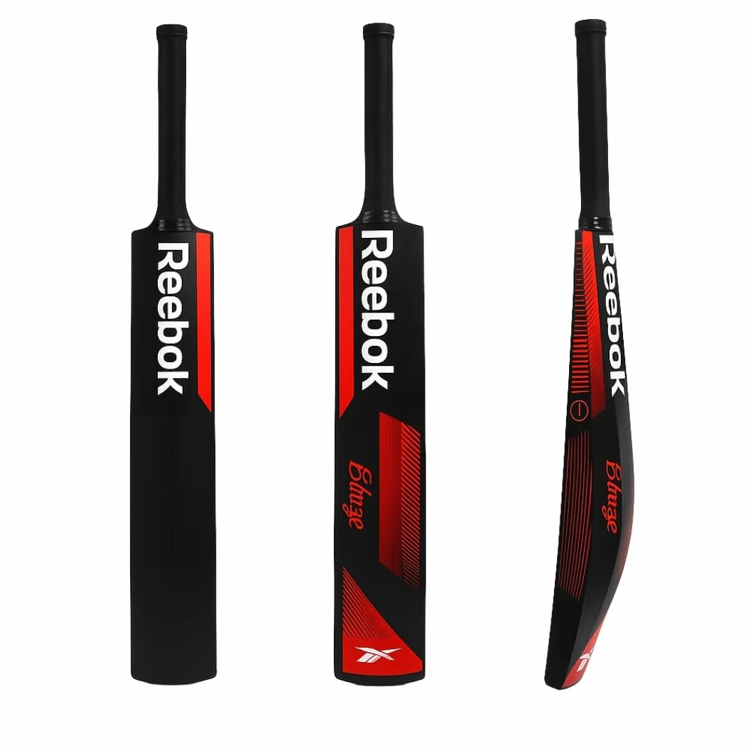 REEBOK Batte de cricket en plastique 86,4 x 11,4 cm PVC rouge 15 ans+