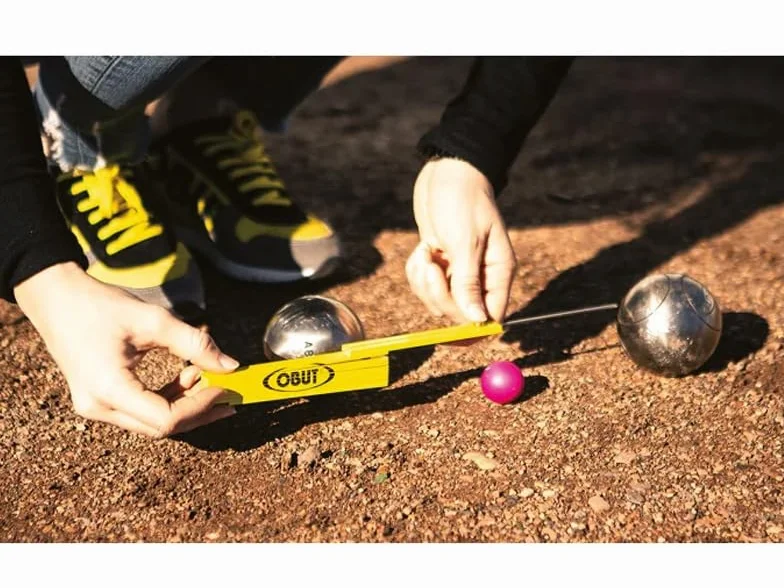 Obut Mètre pétanque pliable bande jaune