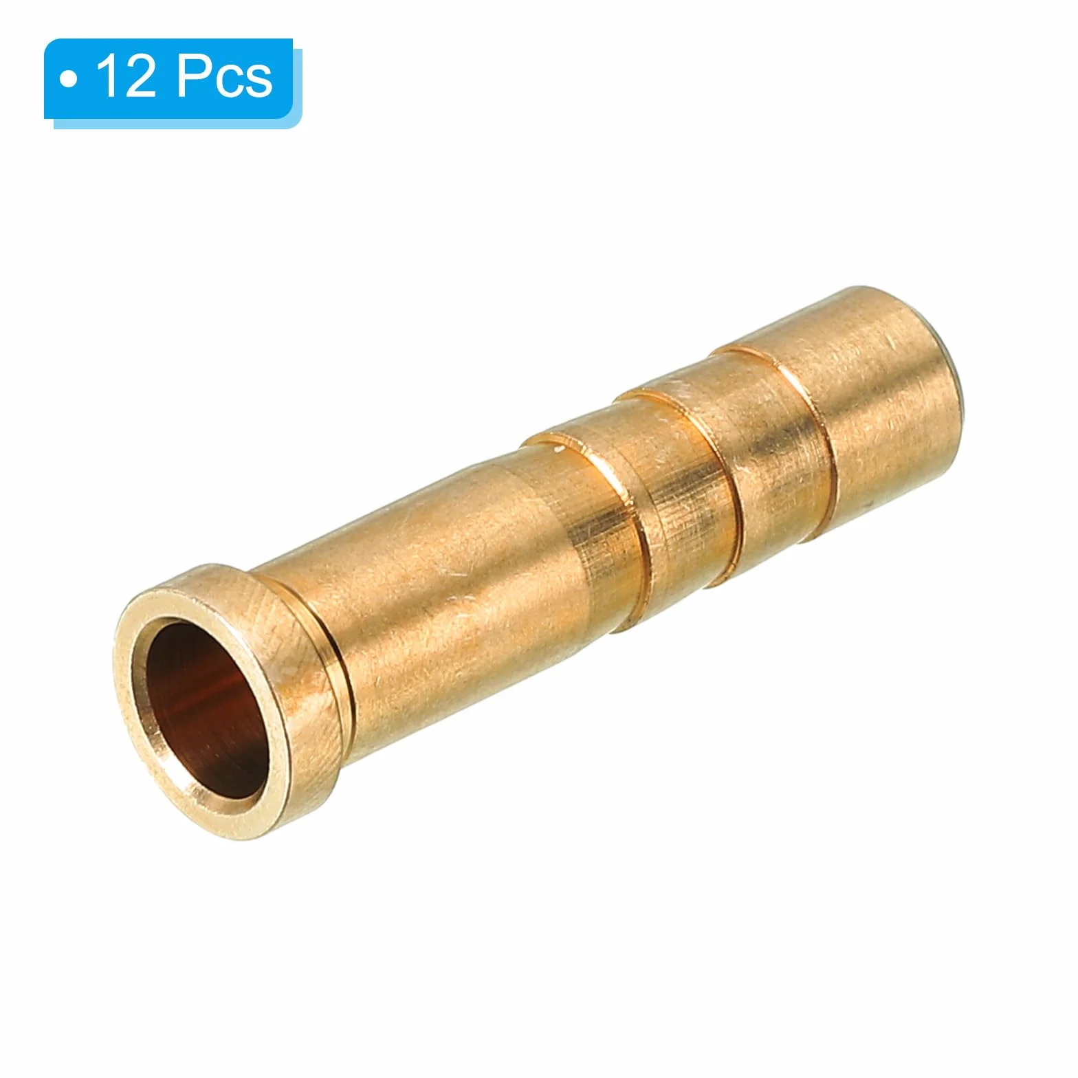 PATIKIL Insert en Laiton 12 Pcs pour Flèche de Tir à l'arc 0,244/6,2 Mm