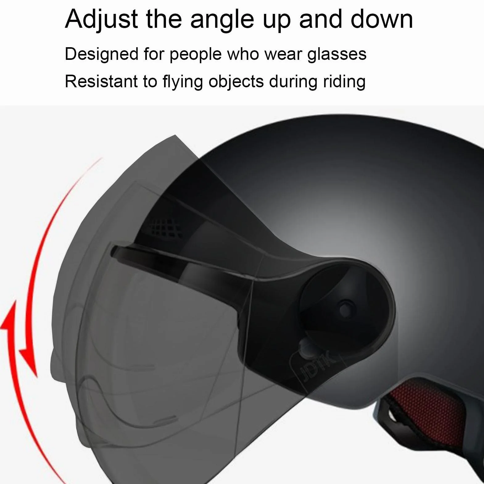 Casque Trottinette Électrique Adulte - Casque Vélo avec Visière pour Homme & Femme, Vélo, Trottinette, Skateboard