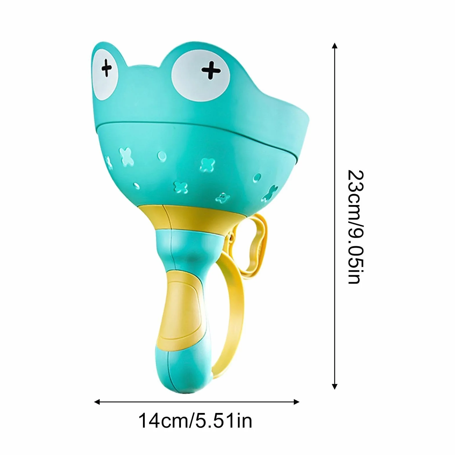 Jouet lance-disque volant 5,51 x 9,06 pouces jeu extérieur soucoupe volante