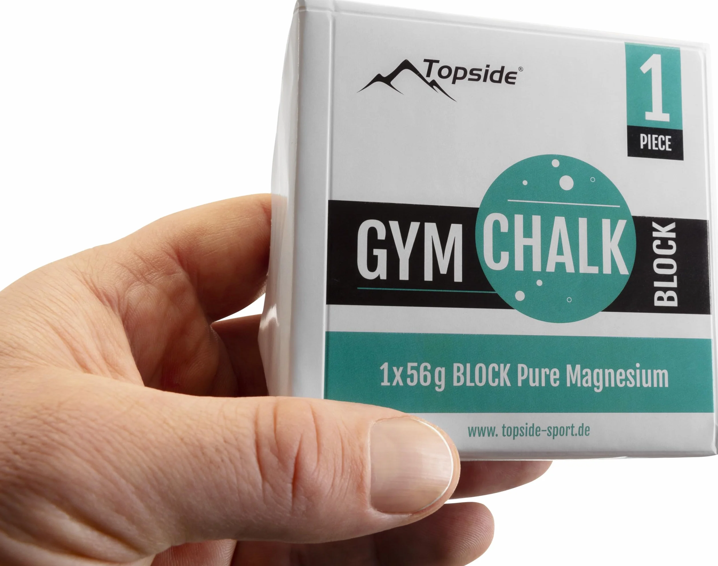 TOPSIDE Bloc de Craie Pur Carbonate de Magnésium pour Sport Grip