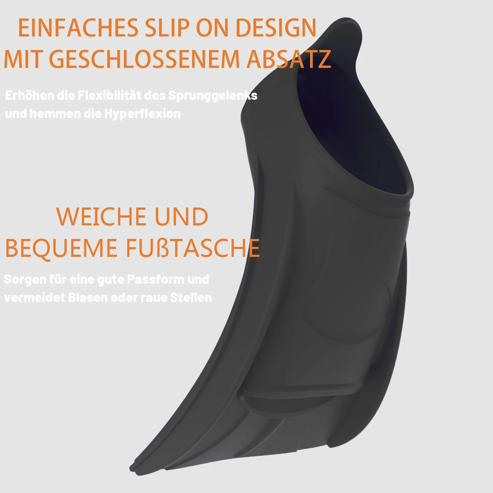 Palmes de Natation en Silicone pour Enfants et Adultes, Courtes et Confortables