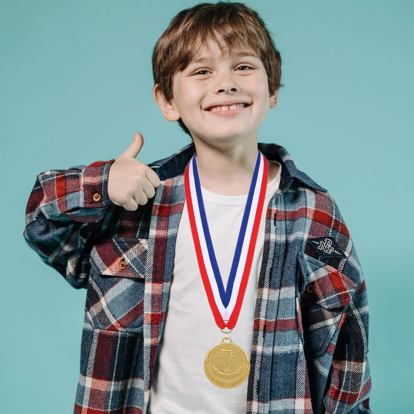 Médaille Olympique Enfant 12 Pièces Or Argent Bronze Trophée Sportif Anniversaire Fête Jeux Jouet Récompense