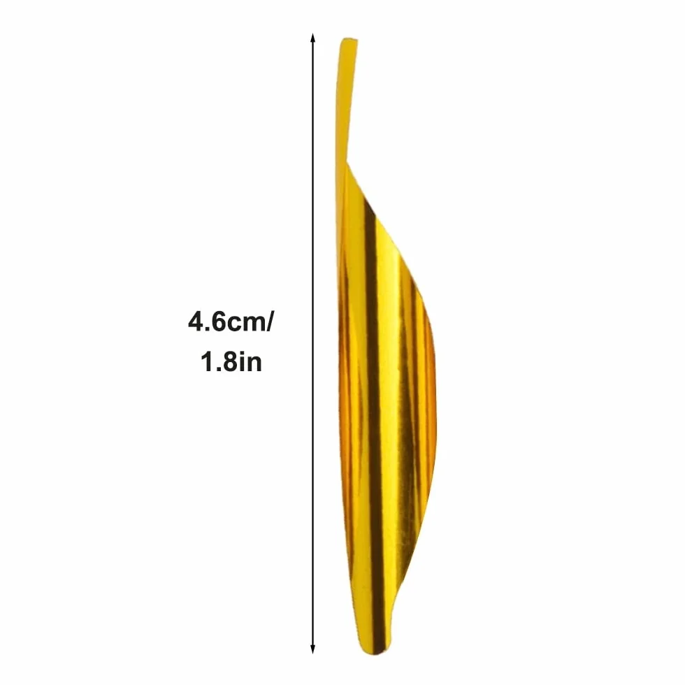 DONGKER Lot de 50 plumes de flèche 1,75 pouces en plastique pour tir à l'arc, chasse