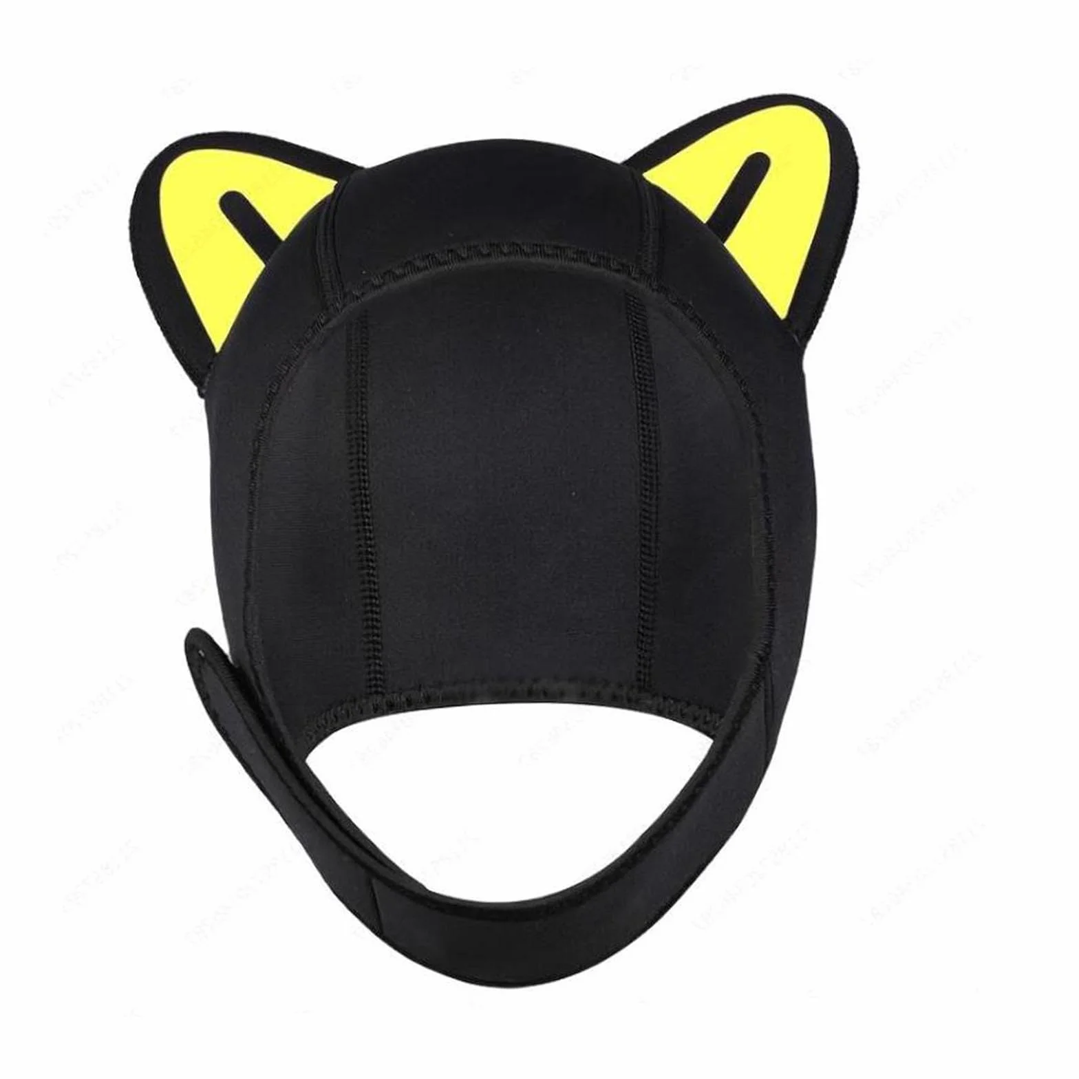 rockible Cagoule de plongée Oreilles de Chat, Bonnet de Natation, Capuche en néoprène pour Kayak