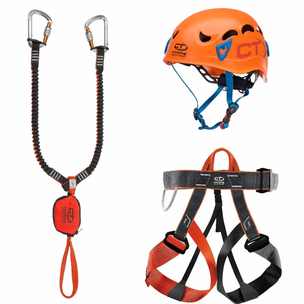 Climbing Technology Evolution Galaxy Ensemble Ferrata Mixte Adulte Multicolore Taille Unique