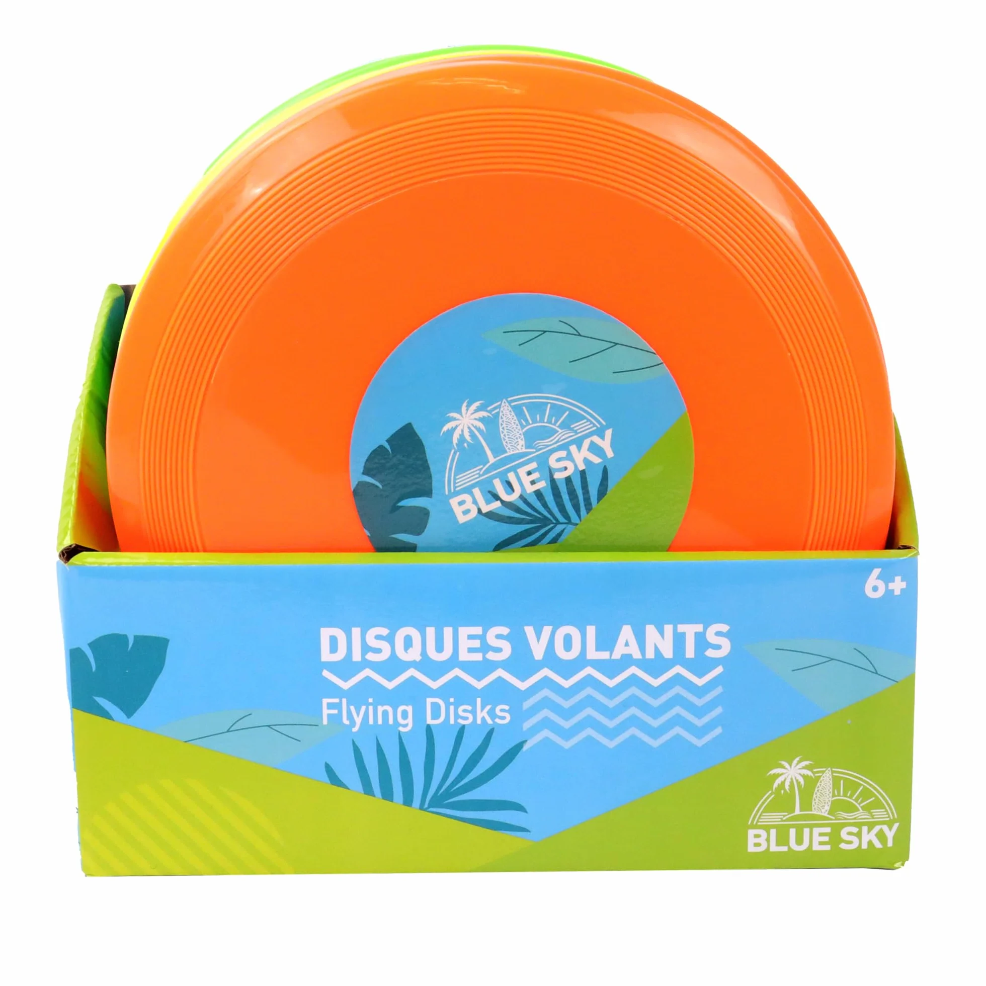 Disque Volant Frisbee Jeu de Plein Air Plastique Jouet Enfant Adulte 3 Ans