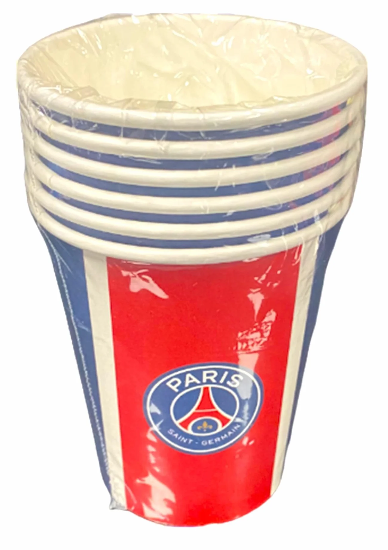 PARIS SAINT GERMAIN PSG 12 x verre gobelet jetable 25cl