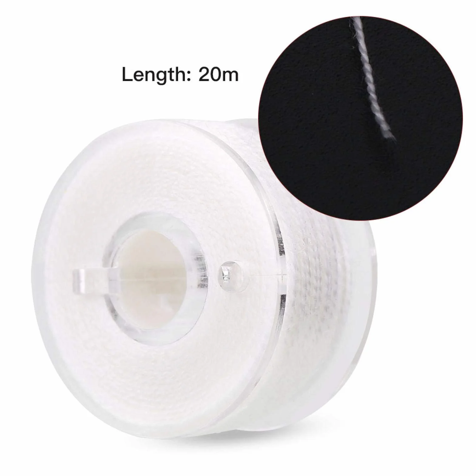 Ligne de Pêche Hydrosoluble 20m Bande Entonnoir 3 Paquets Accessoire Pêche à la Carpe