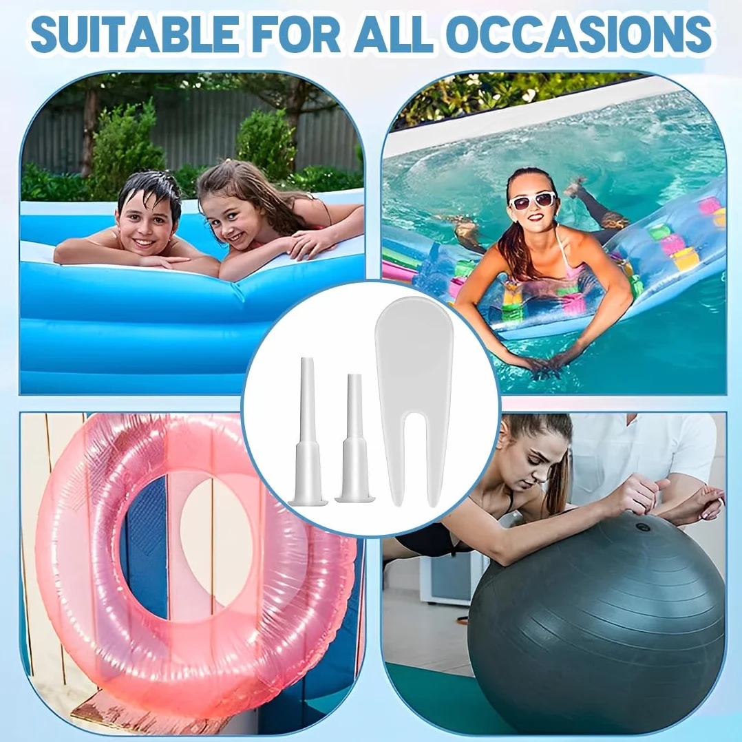 Kit de Remplacement de Bouchon d'air Yoga avec 2 Outils Amovibles, 6 Pièces