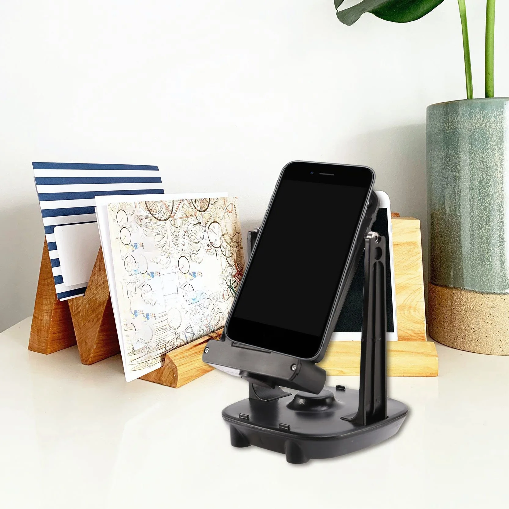 Balançoire pour Animaux de Compagnie GO Podomètre Portable Compteur d'Étapes Support 2 Téléphones
