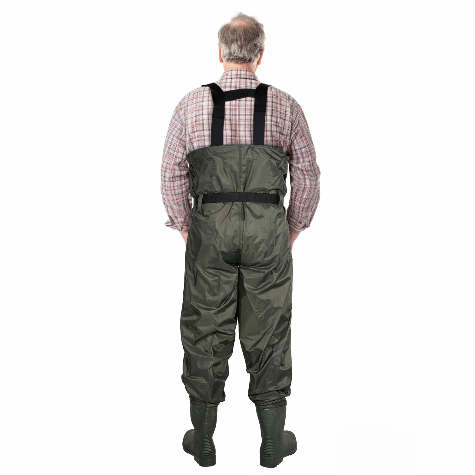 Dr.Fish Cuissarde Imperméable pour Hommes Femmes Pêche Chasse avec Poche Respirant