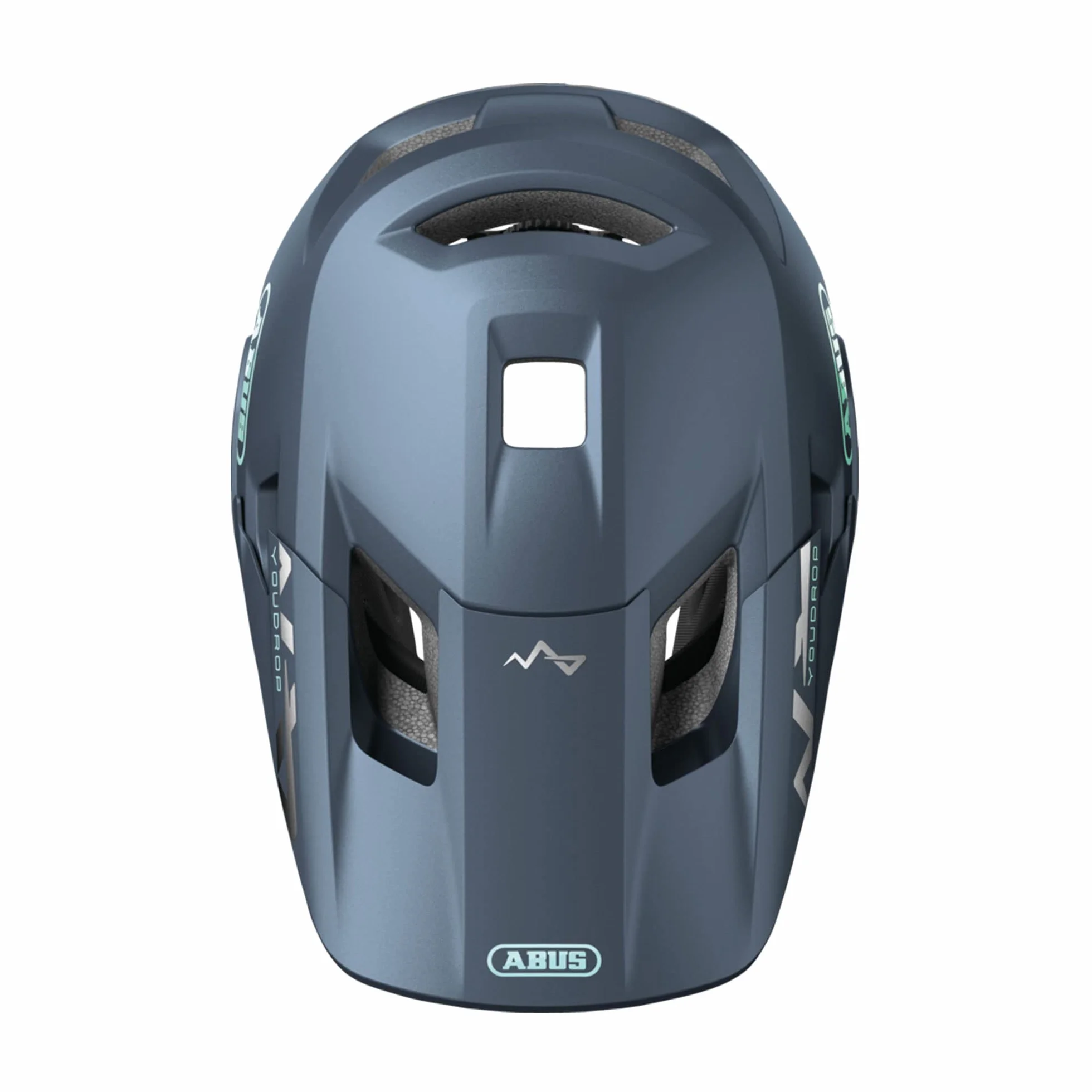 ABUS Casque VTT YouDrop FF intégral Enfants Adolescents mentonnière Amovible
