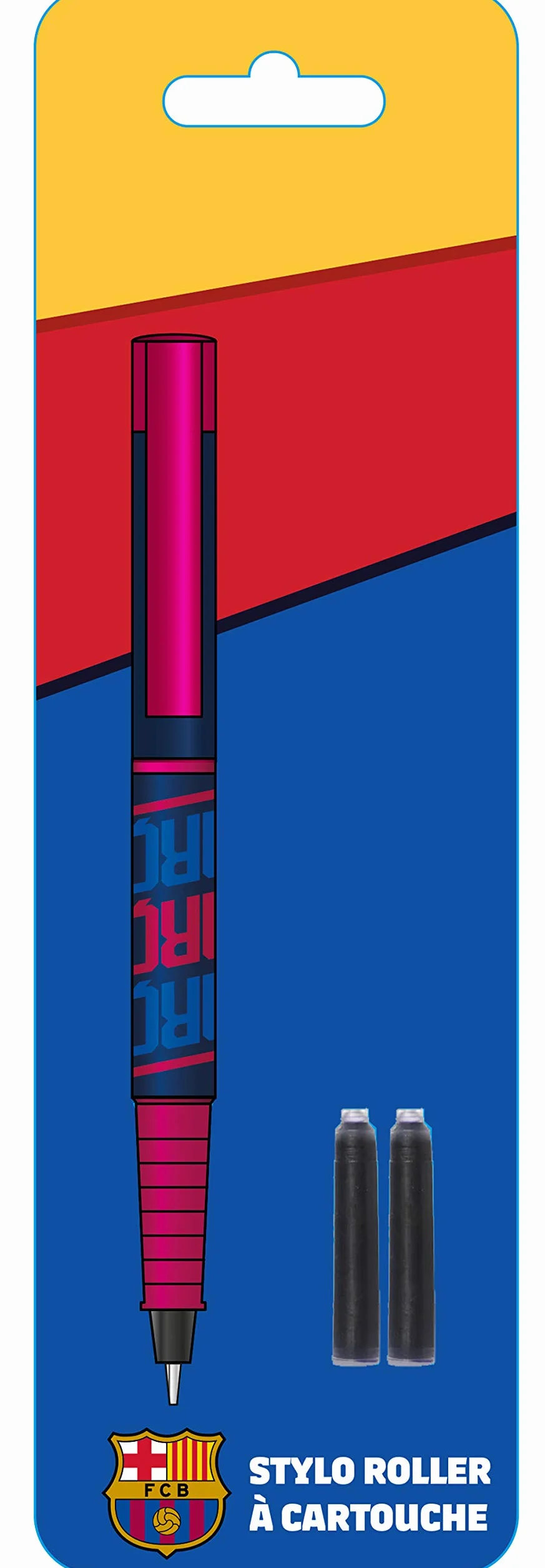 Stylo roller BARCA Collection officielle FC BARCELONE