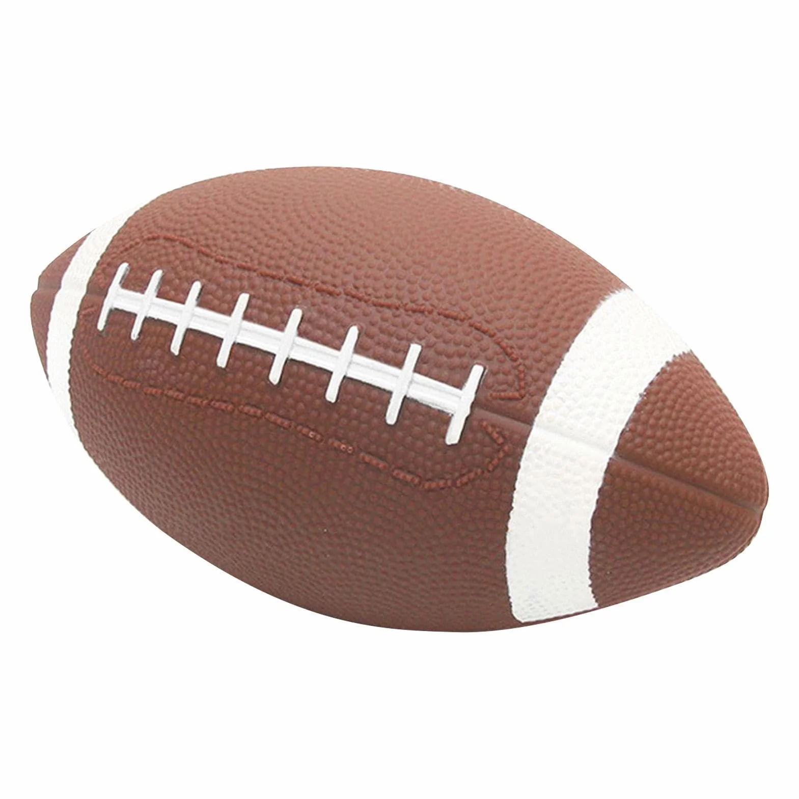 Ballon de football américain Wilson antidérapant en cuir synthétique PVC pour extérieur junior