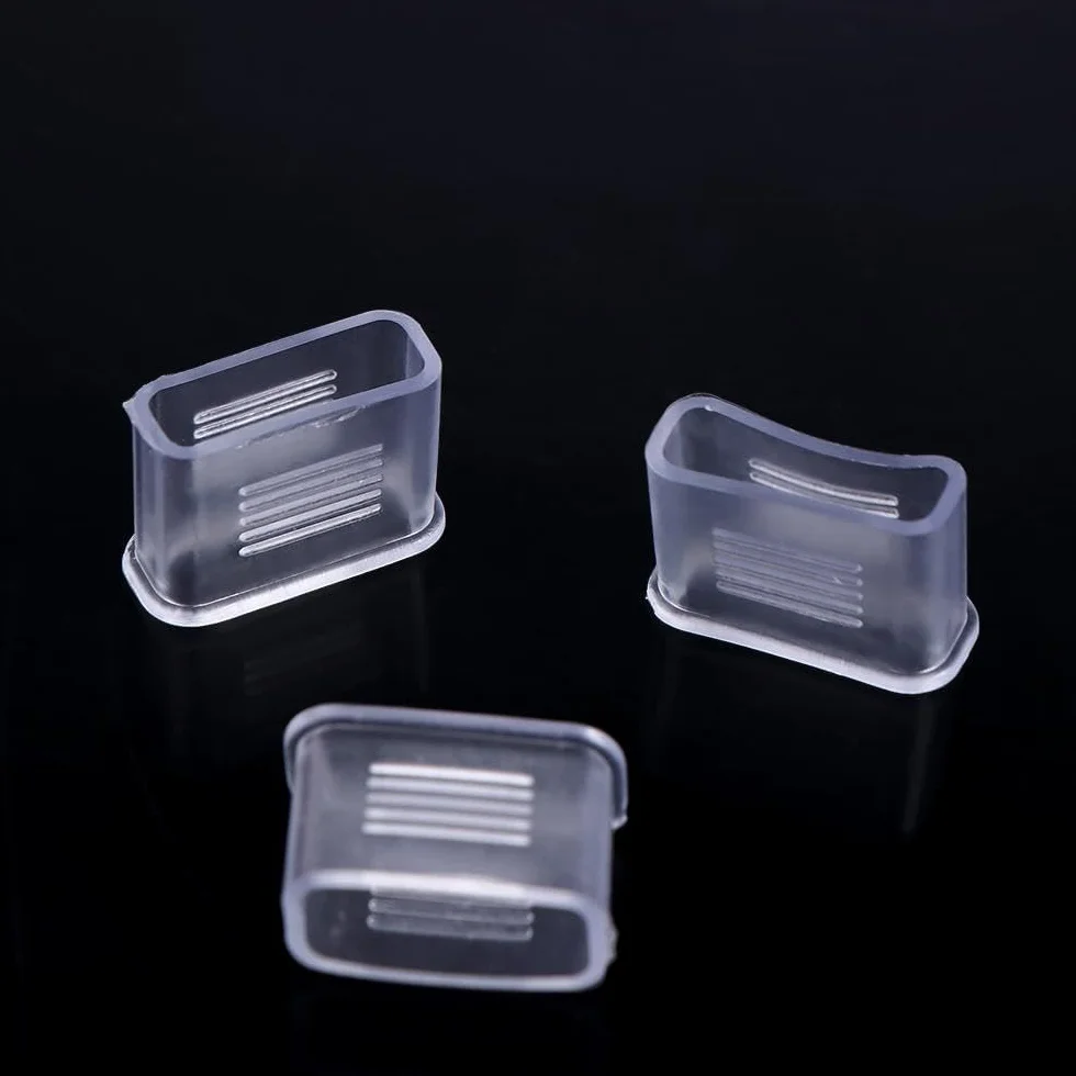 Lot de 10 protège-pipes transparents pour sport football sifflet entraîneurs arbitres