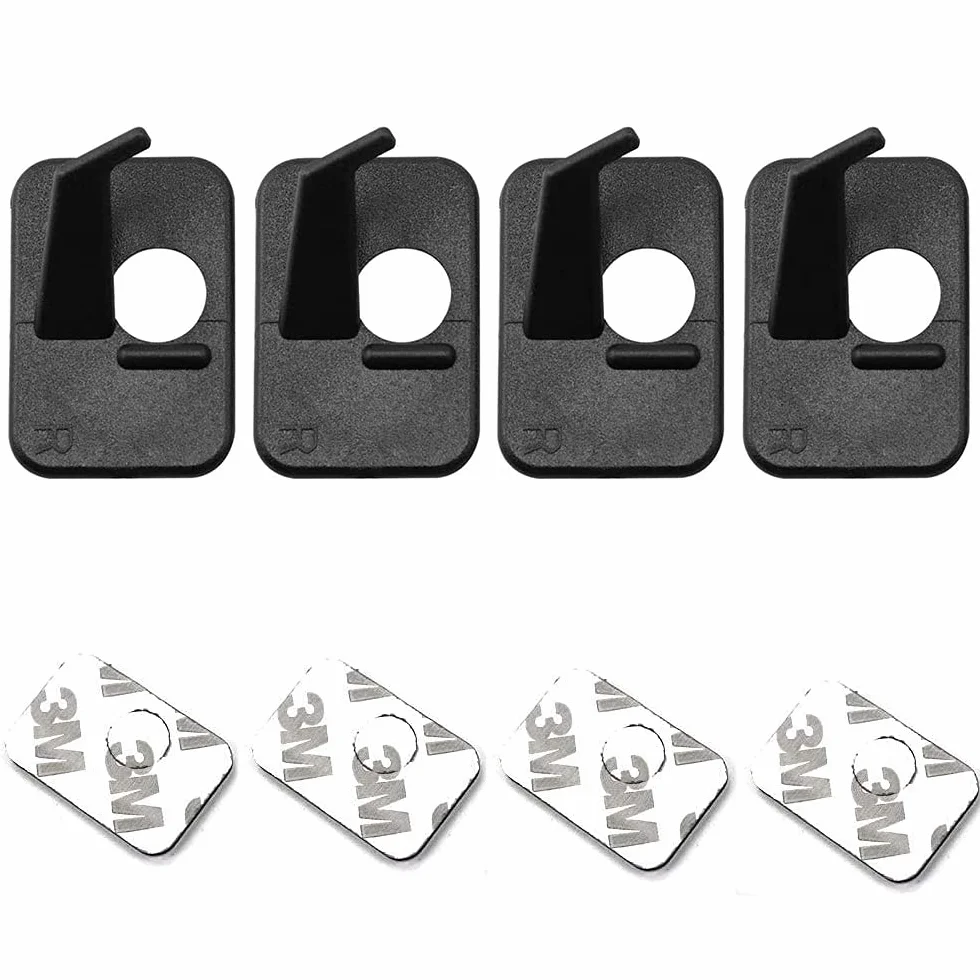 Repose-flèche en Plastique Noir pour Arc Classique 4 pièces Accessoire Main Droite