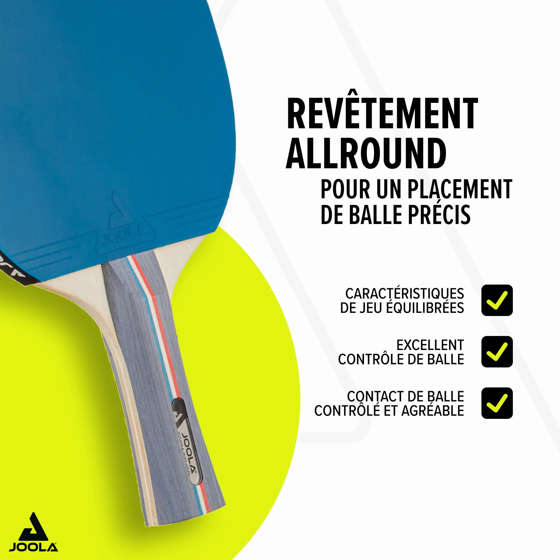 JOOLA Set de Raquettes de Ping Pong TEAM SCHOOL