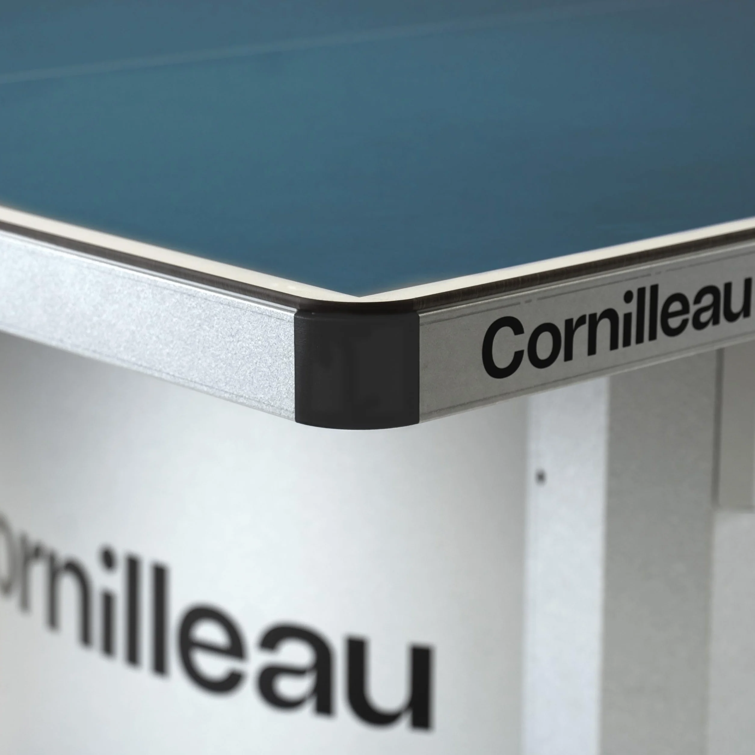Cornilleau Table de ping-pong d'extérieur 510 Campus Fixe Agrément FFTT Loisir Scolaire Bleu