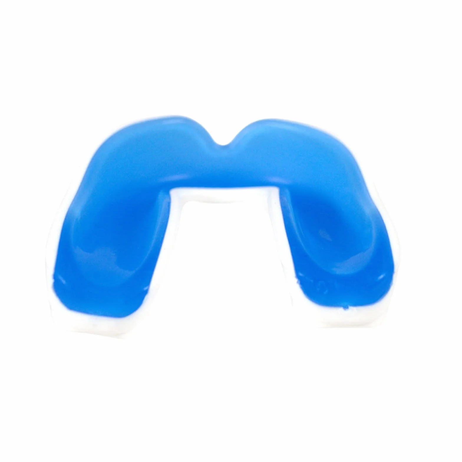 Protège-dents GEL Blanc/Bleu Senior METAL BOXE