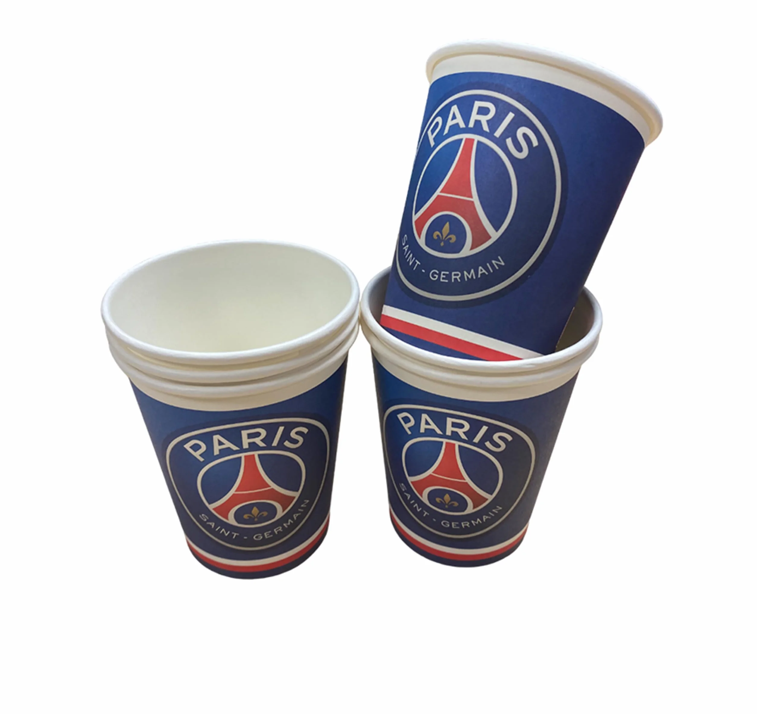 PARIS SAINT GERMAIN PSG 12 x verre gobelet jetable 25cl